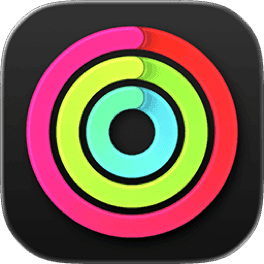 Apple Health and Apple Fitness app icons showing The Outsiders integration with iOS health tracking